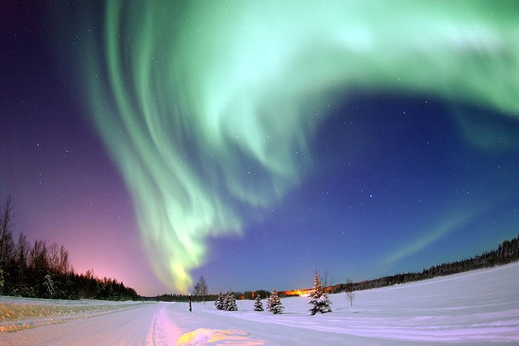 Polarlicht in Alaska
